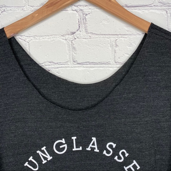 Sunglasses and Mimosas Off-Shoulder Tee - Picture 4 of 6